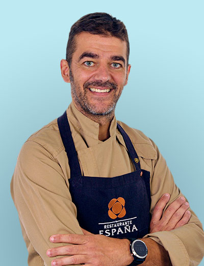 Héctor López. Restaurante España